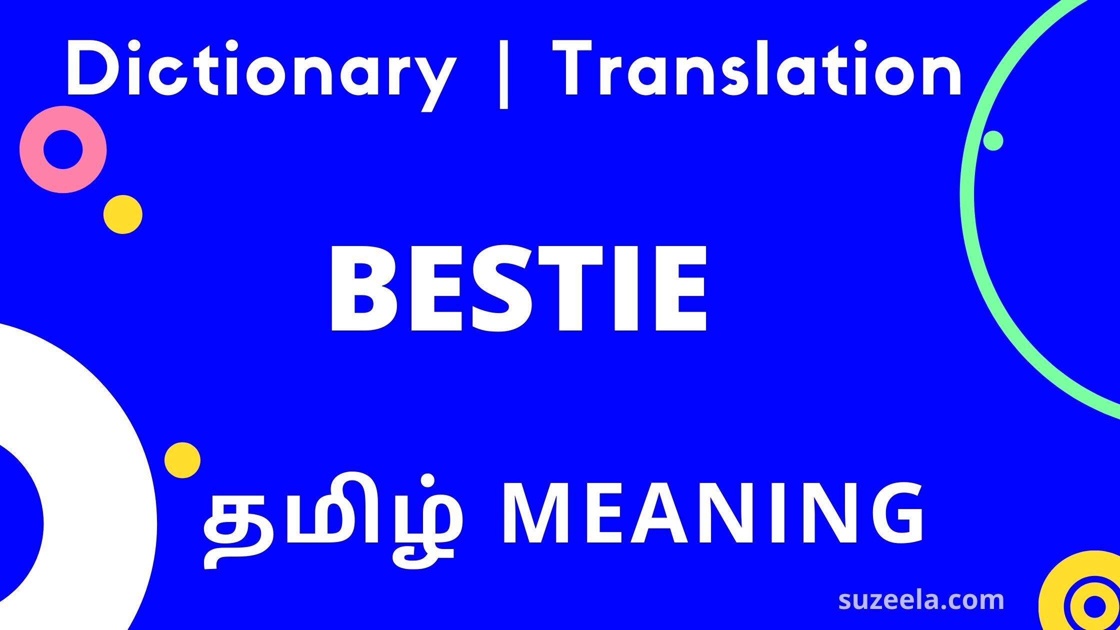 Get To Know Meaning In Tamil